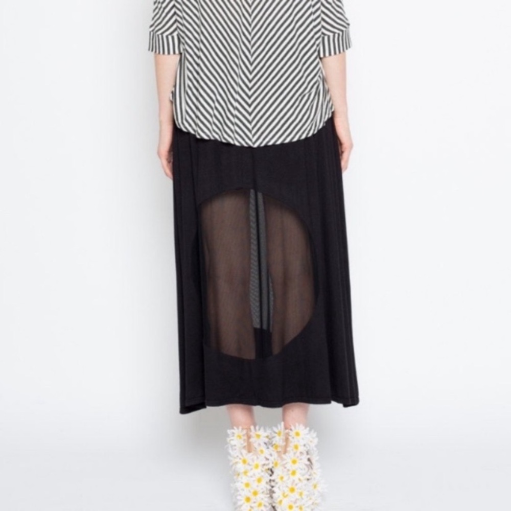 Sara Bergman Handmade Black Porthole Skirt. Very Unique! - Picture 4 of 8